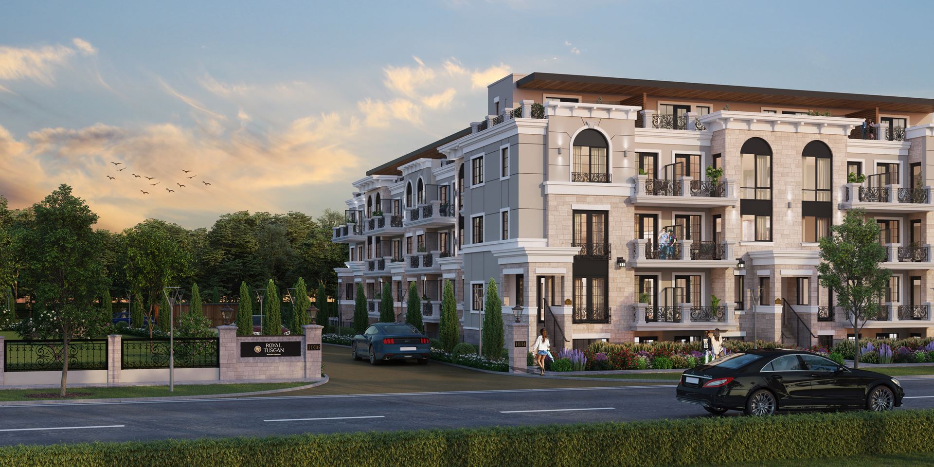 Royal Tuscan - Masterpiece Townhomes rendering