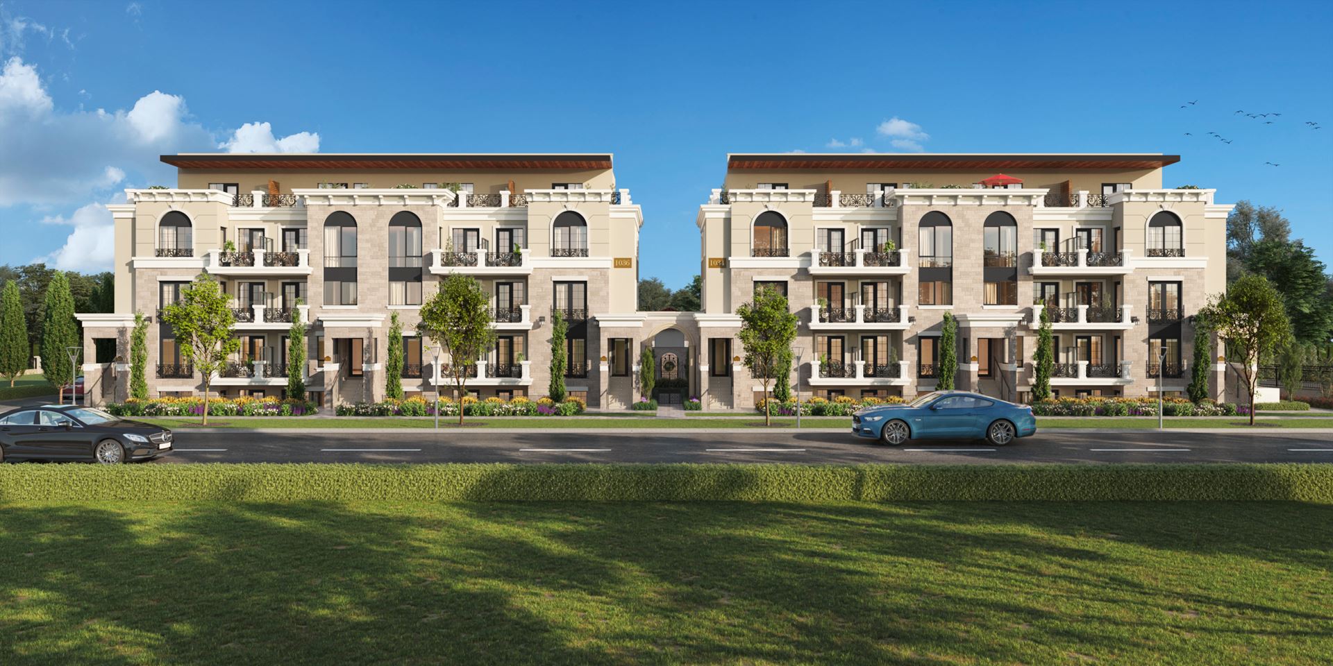 Royal Tuscan - Masterpiece Townhomes rendering