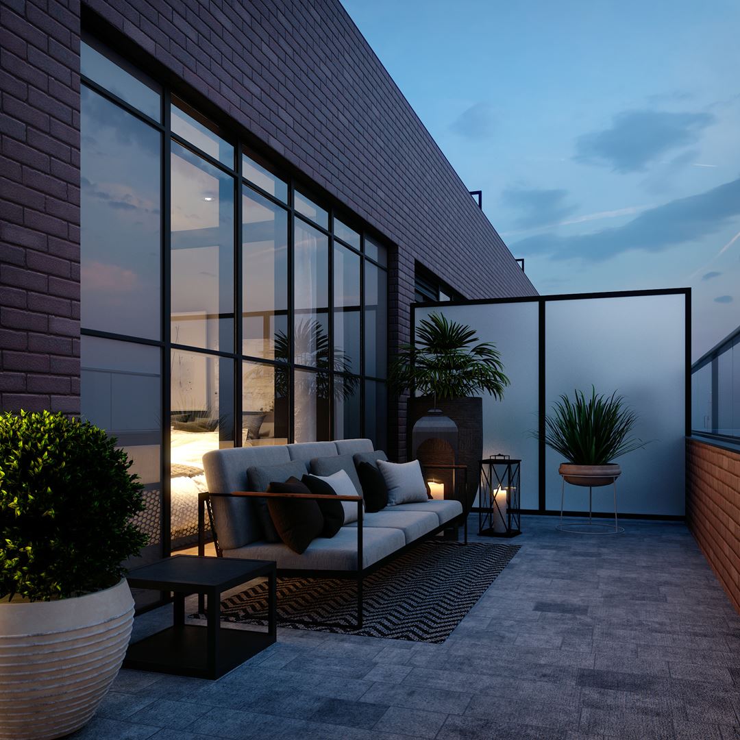 Stockyards District Residences rendering