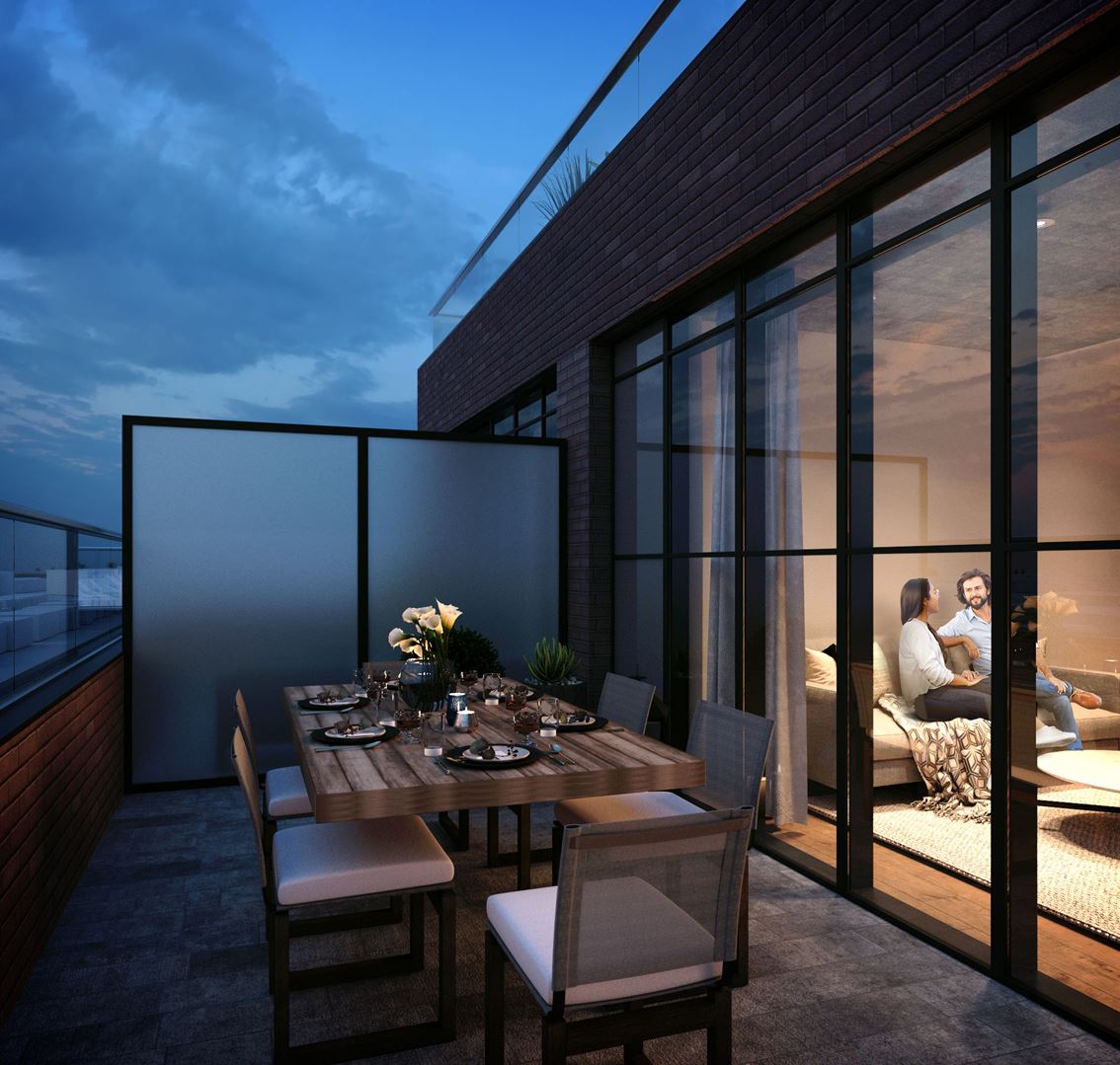 Stockyards District Residences rendering