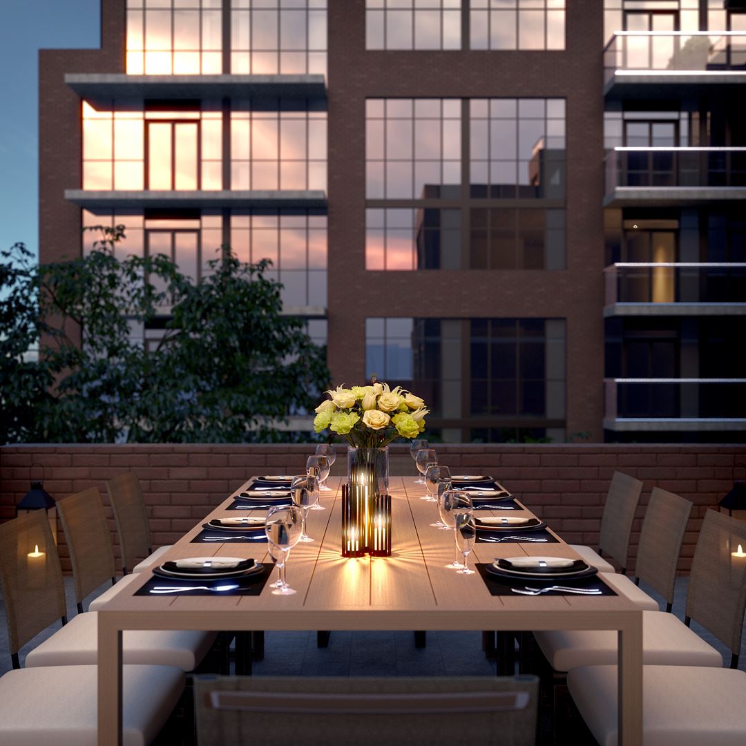 Stockyards District Residences rendering
