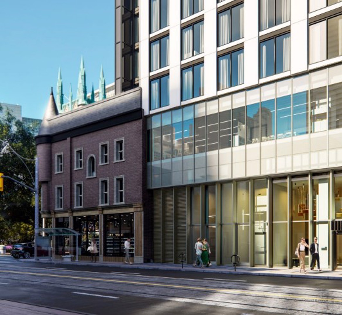 Queen Church Condos rendering