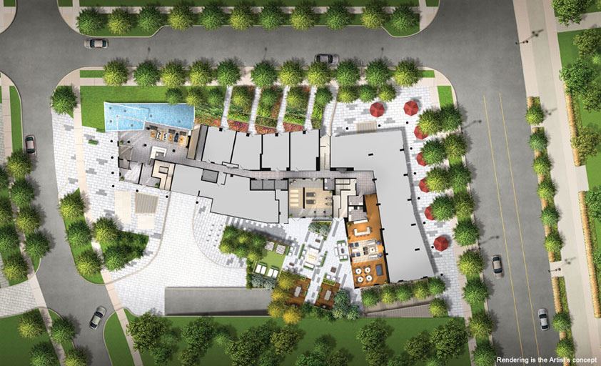 Cove at Waterways rendering