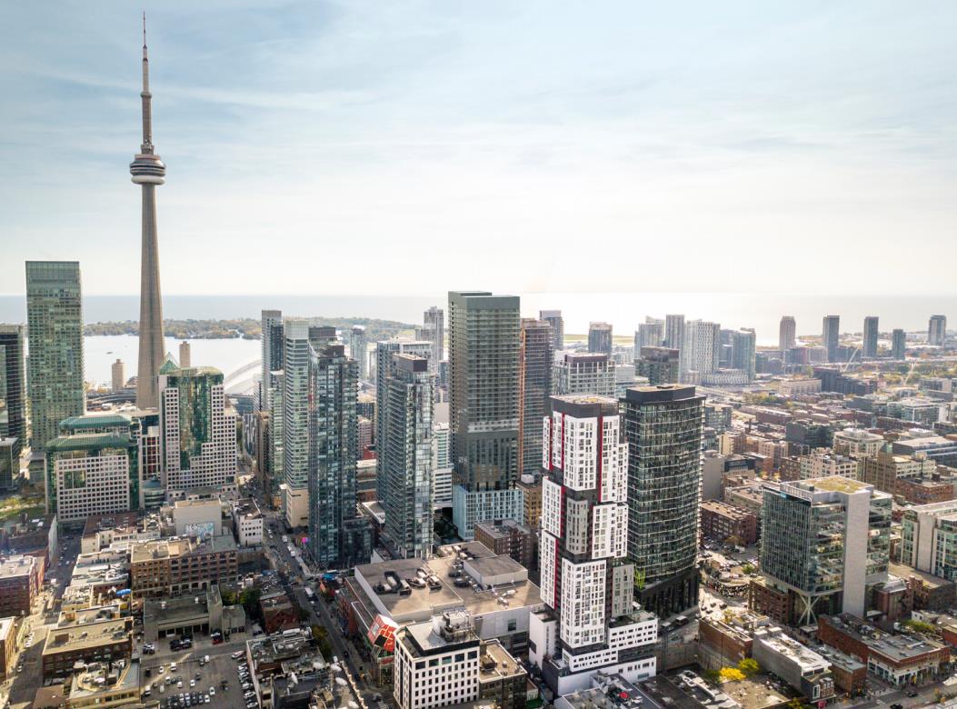 Theatre District Residence rendering