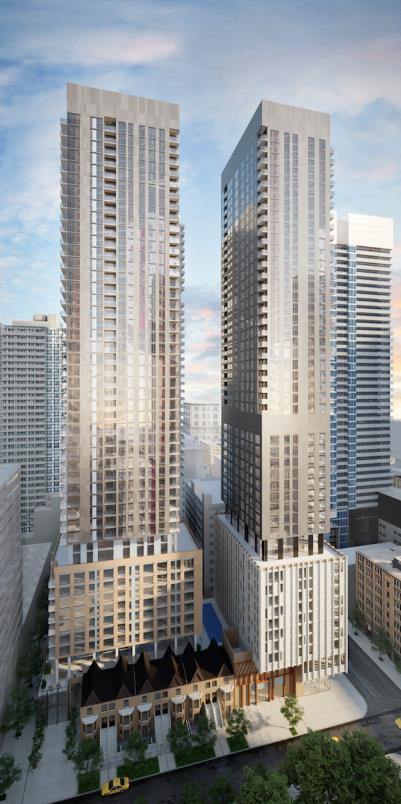 Theatre District Residence rendering