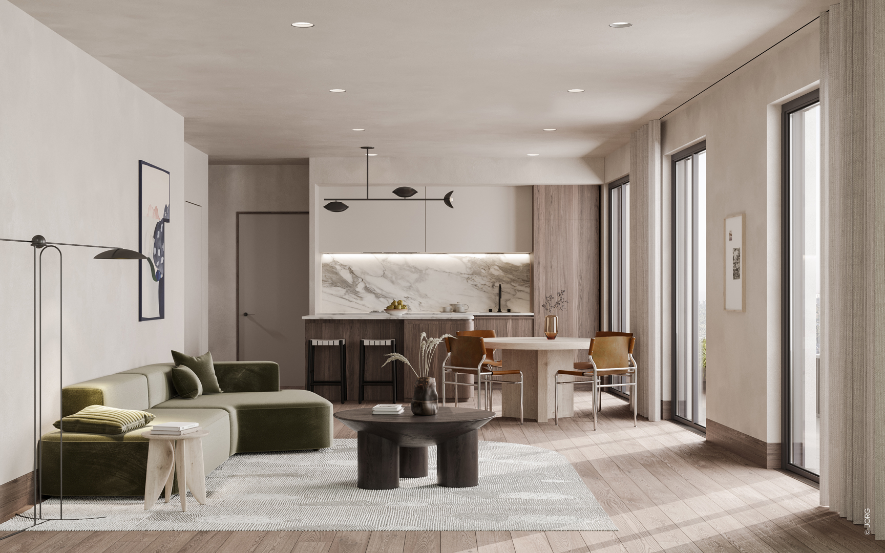 Craft Residences rendering