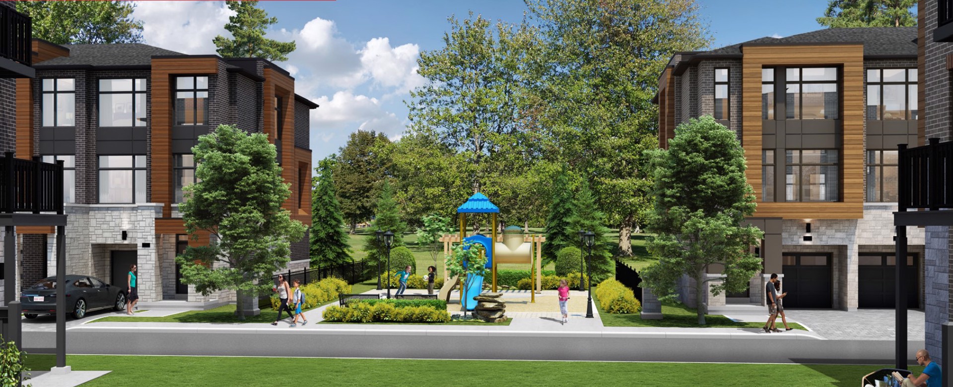 The Towns of Rutherford Heights rendering