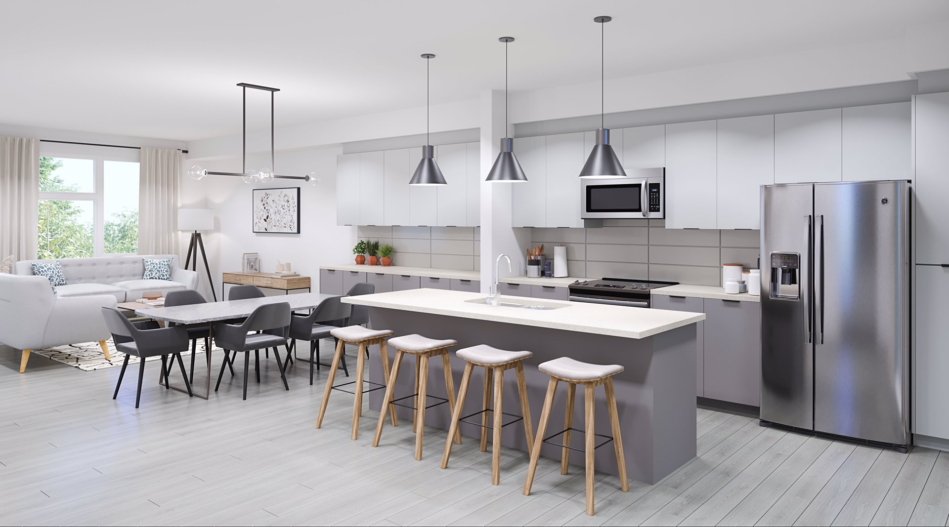 The Trailside Towns rendering