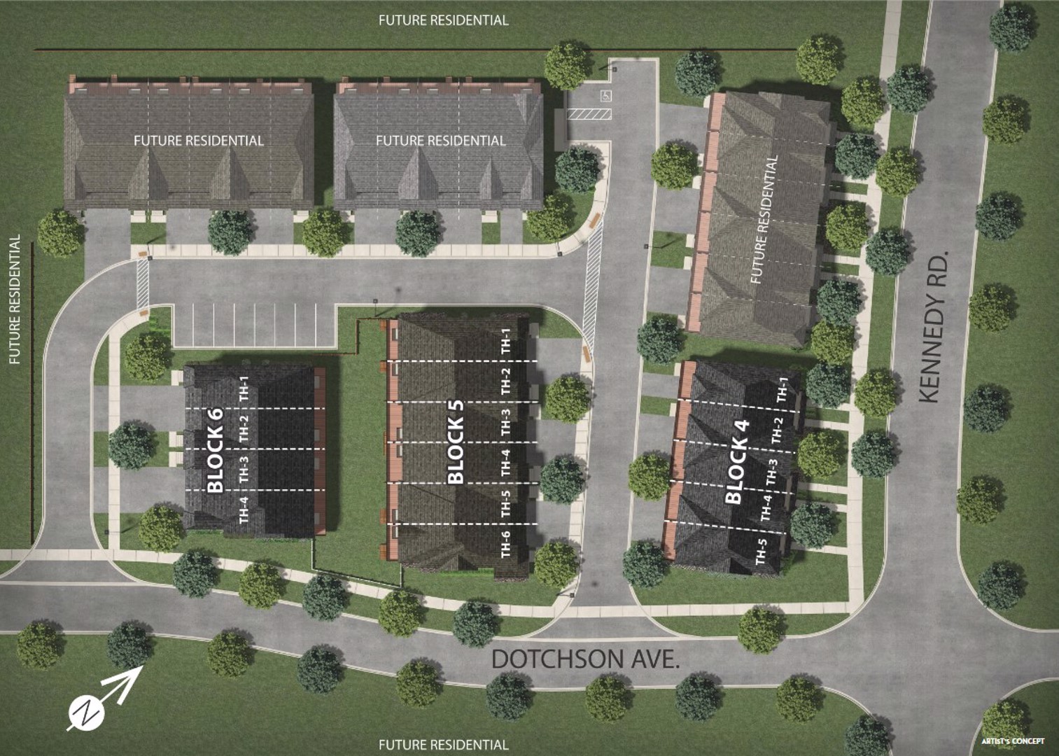 Caledon Towns rendering