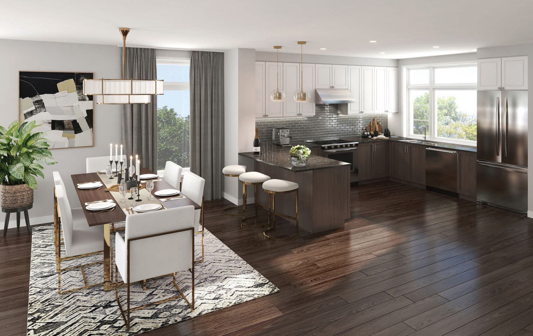 Park District Towns rendering