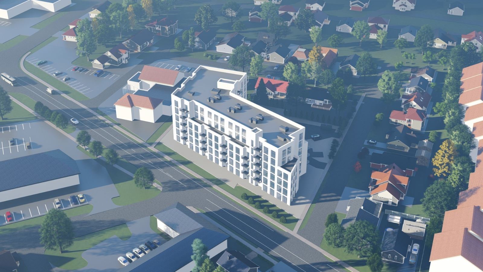 Lakeport Condos rendering