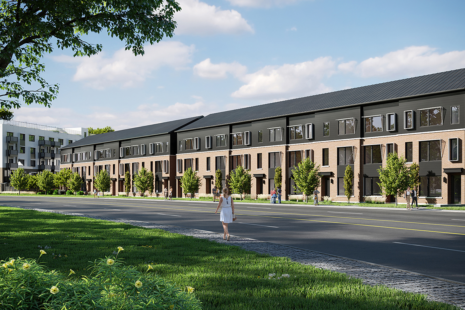 Rainwater @ 339 Veterans rendering