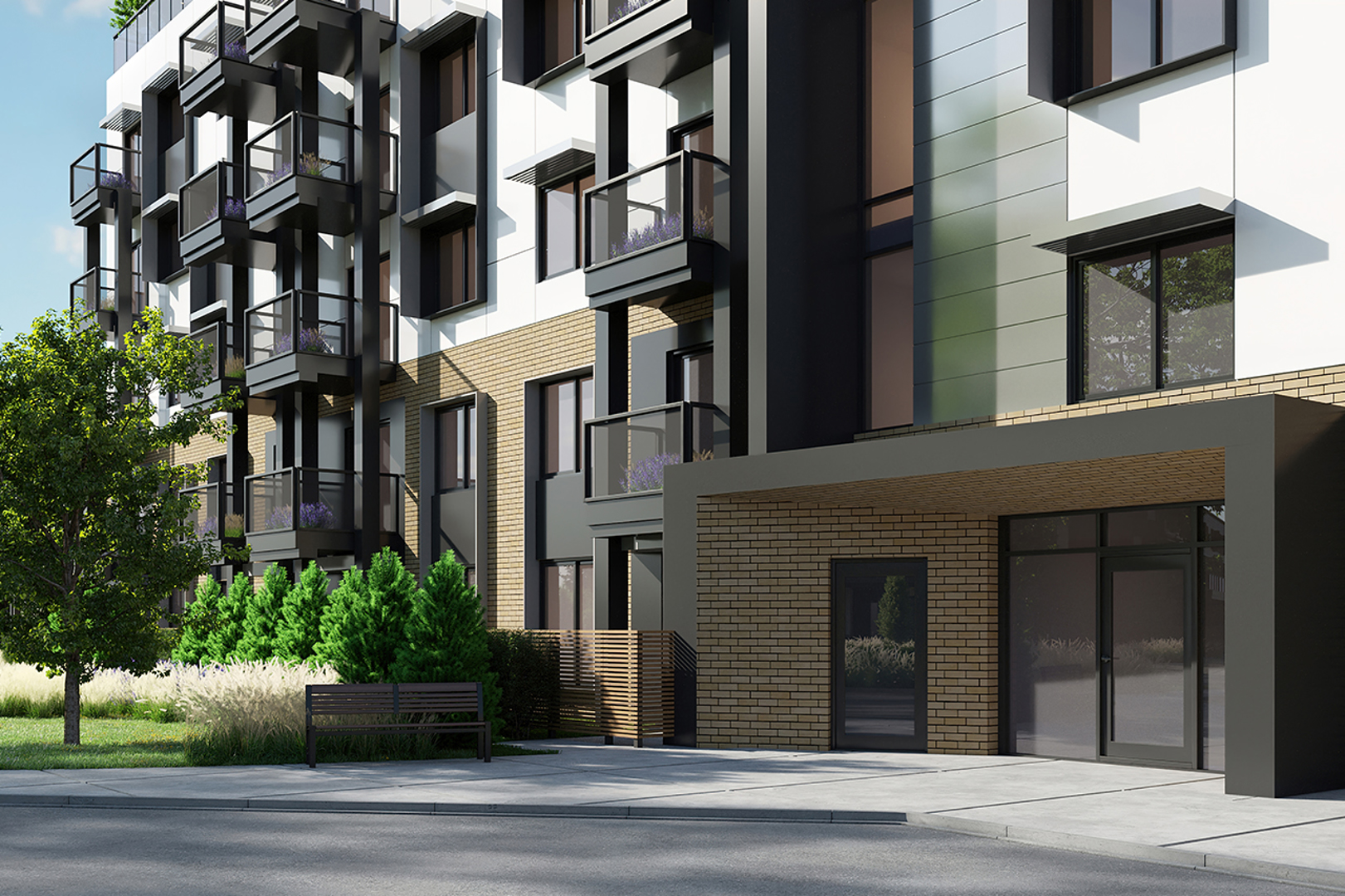 Rainwater @ 339 Veterans rendering
