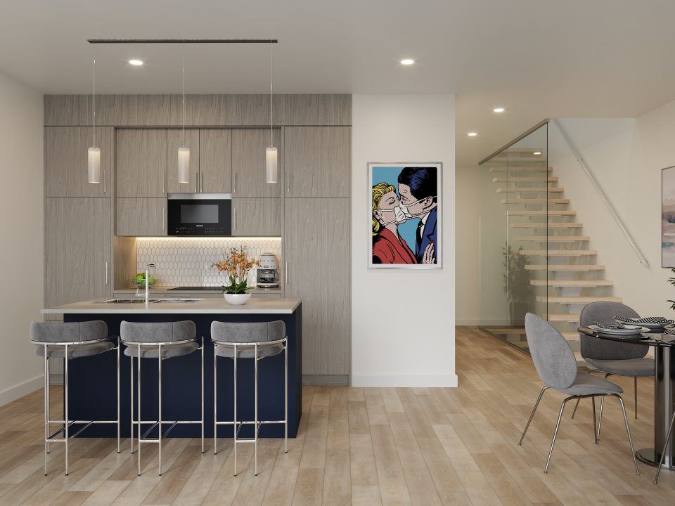 Rainwater @ 339 Veterans rendering