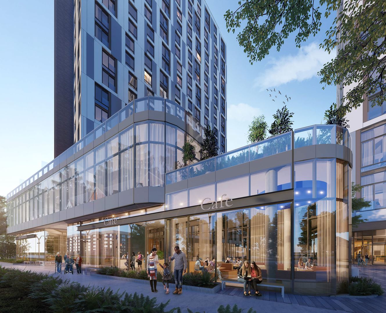 Axess Condos rendering