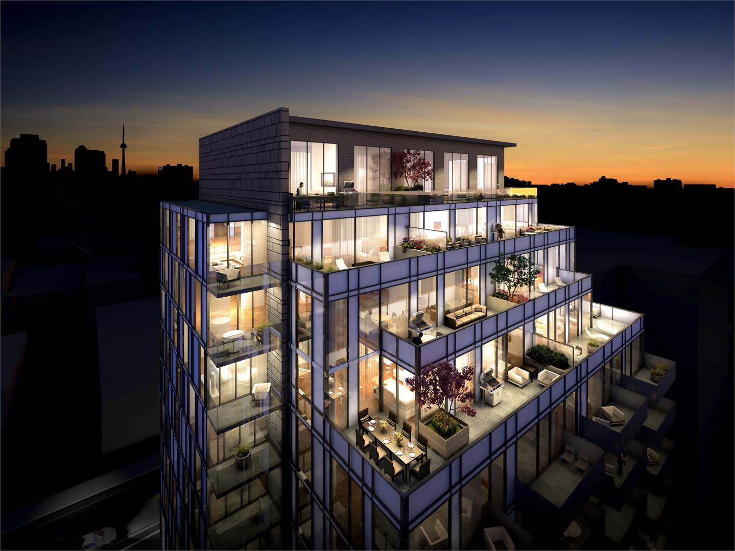 The Perry Condos rendering