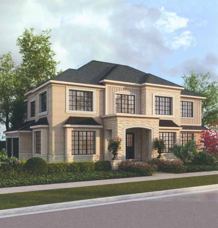 Brick & Oak rendering