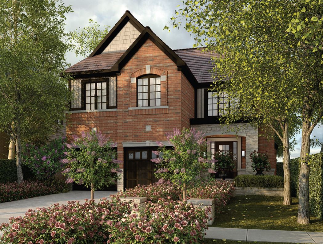 Brick & Oak rendering