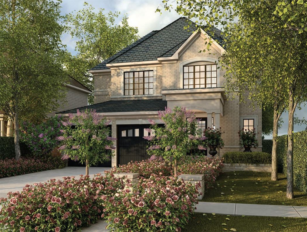 Brick & Oak rendering