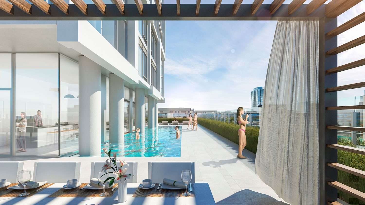 East 55 Condos rendering