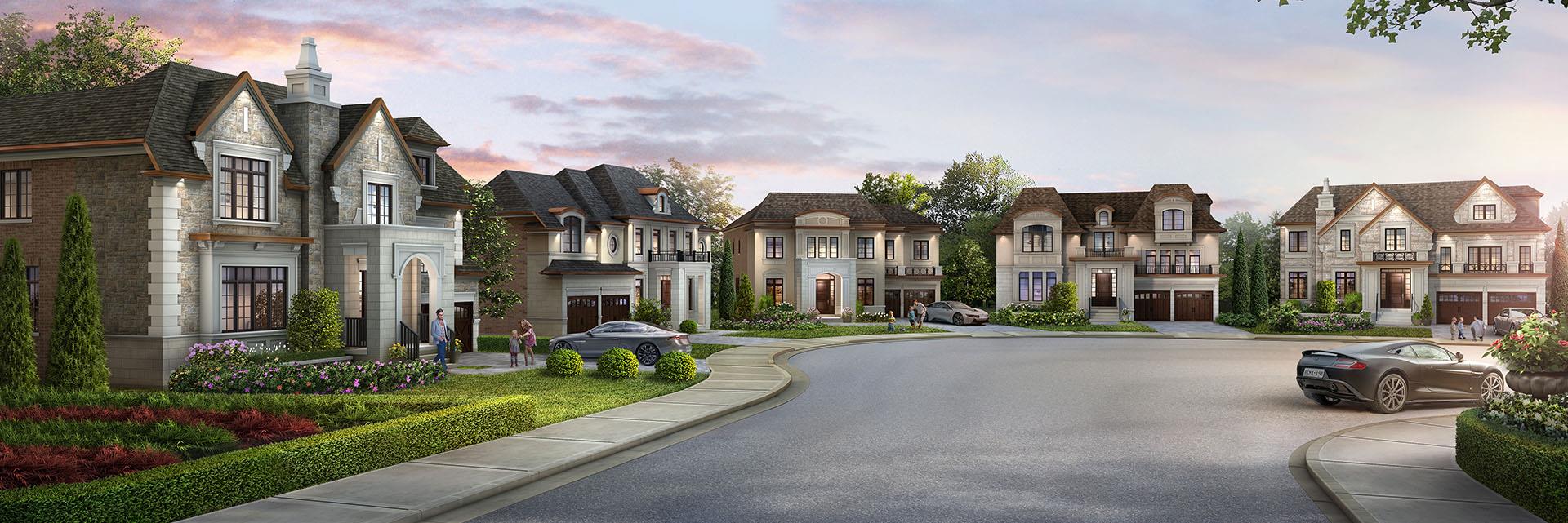 Ivy Hall Estates rendering