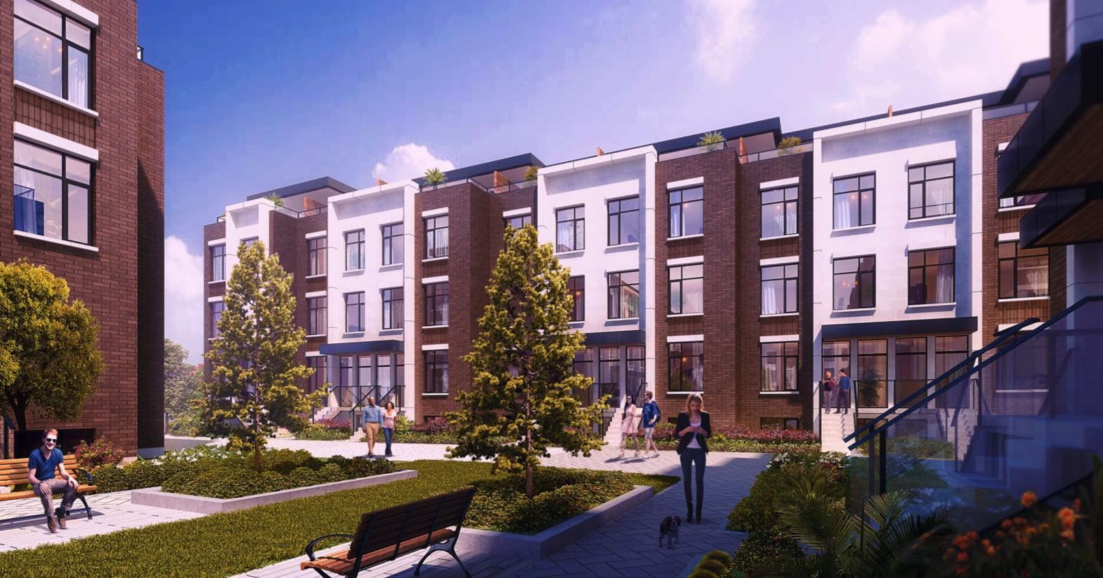 9560 Islington Urban Towns rendering