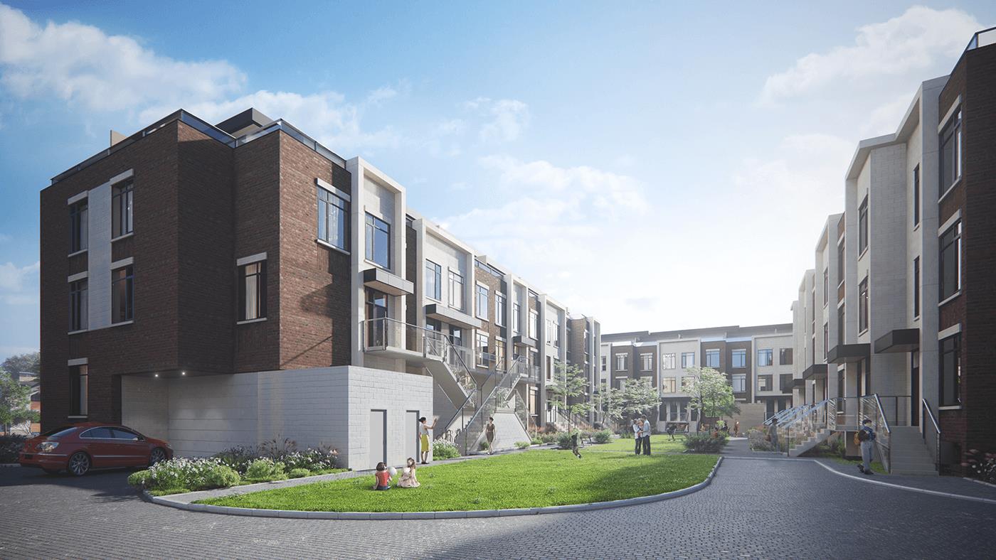 9560 Islington Urban Towns rendering