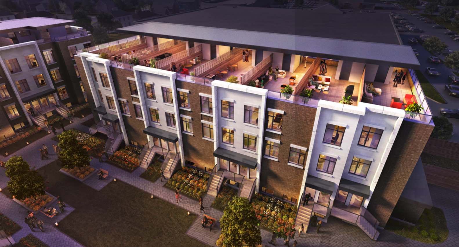9560 Islington Urban Towns rendering