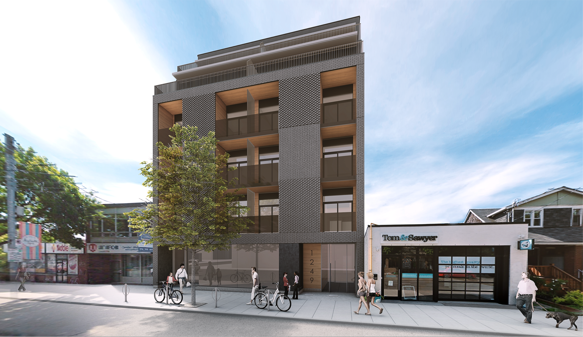 Post Lofts Leslieville rendering