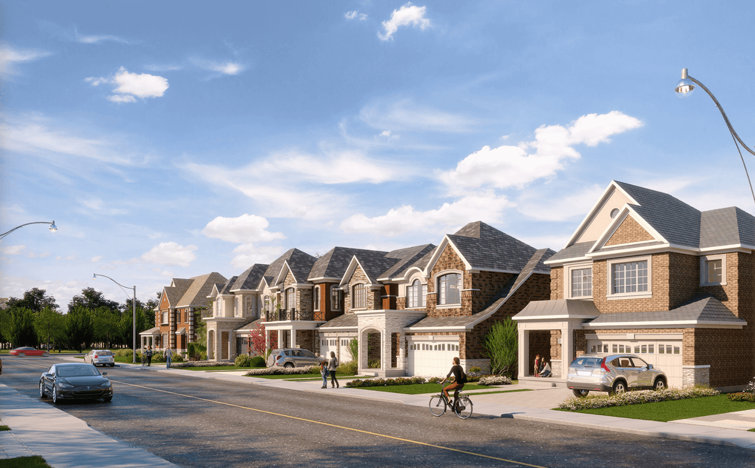Milton Village rendering