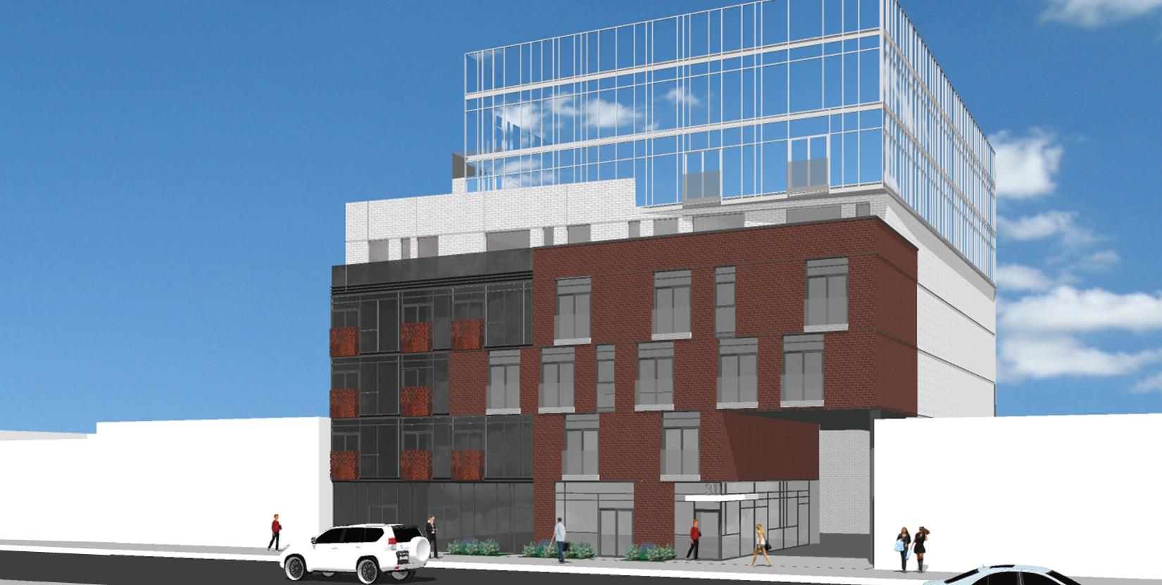 The BrickHouse on Gladstone rendering