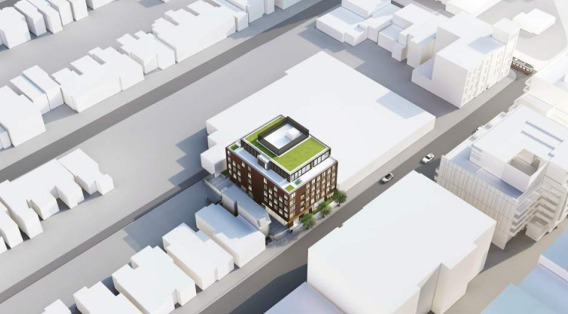 The BrickHouse on Gladstone rendering