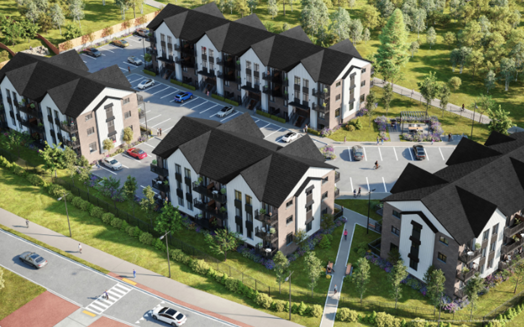 The Birches rendering