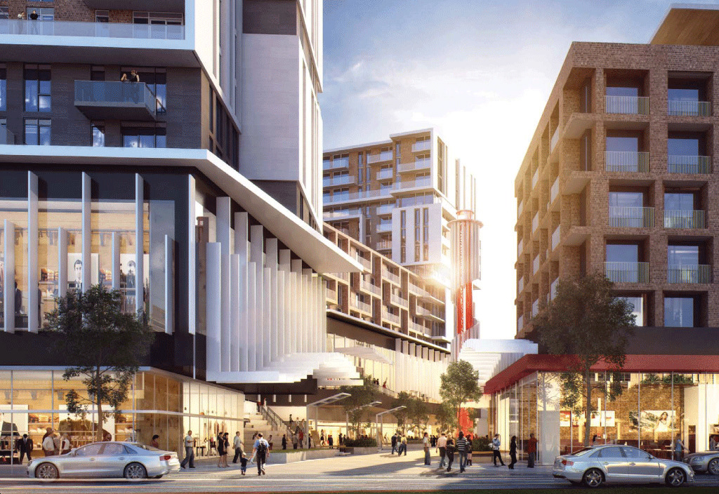 Gallery Towers rendering