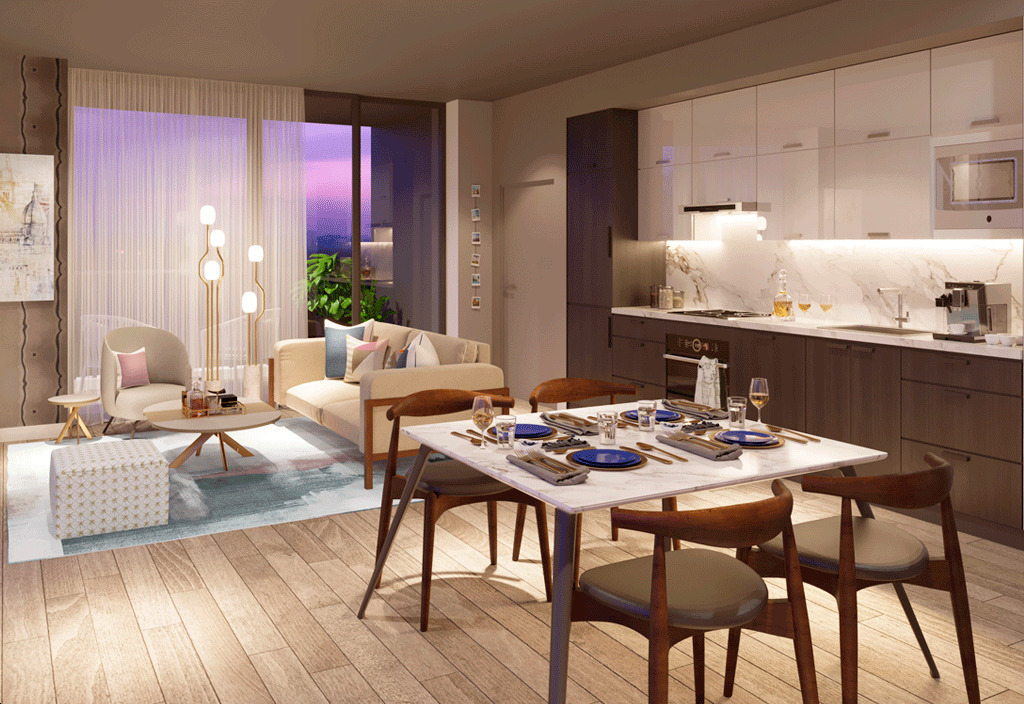 Gallery Towers rendering