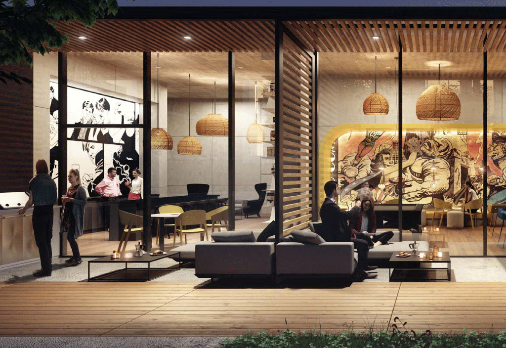 Gallery Towers rendering