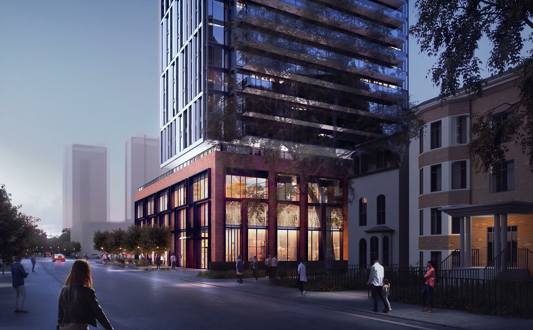 Yonge at Wellesley Station rendering