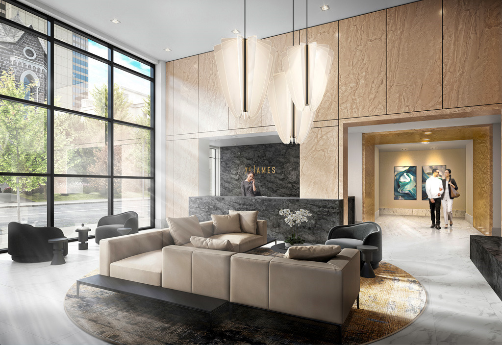 75 James Condominiums rendering