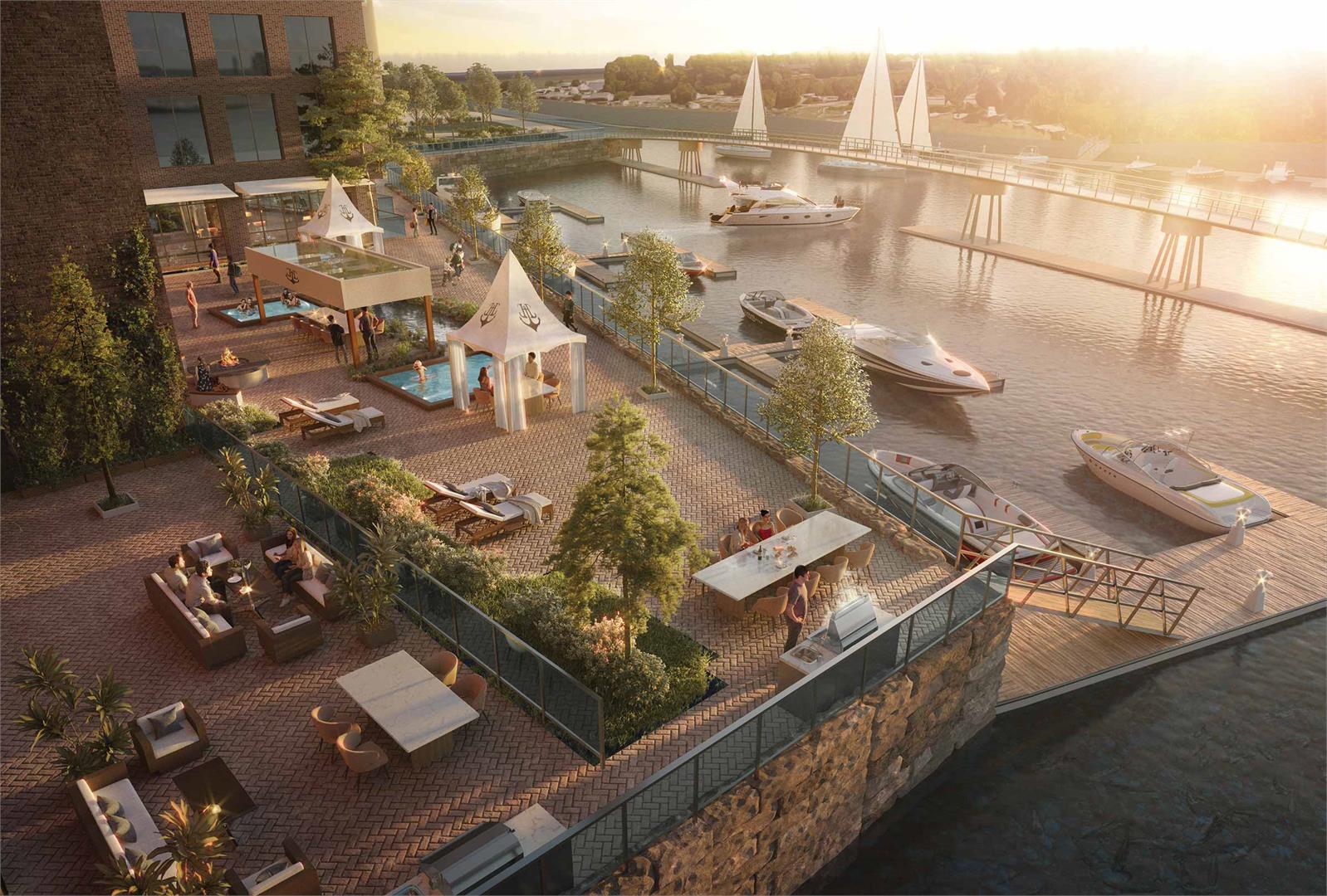 The Harbour Club rendering