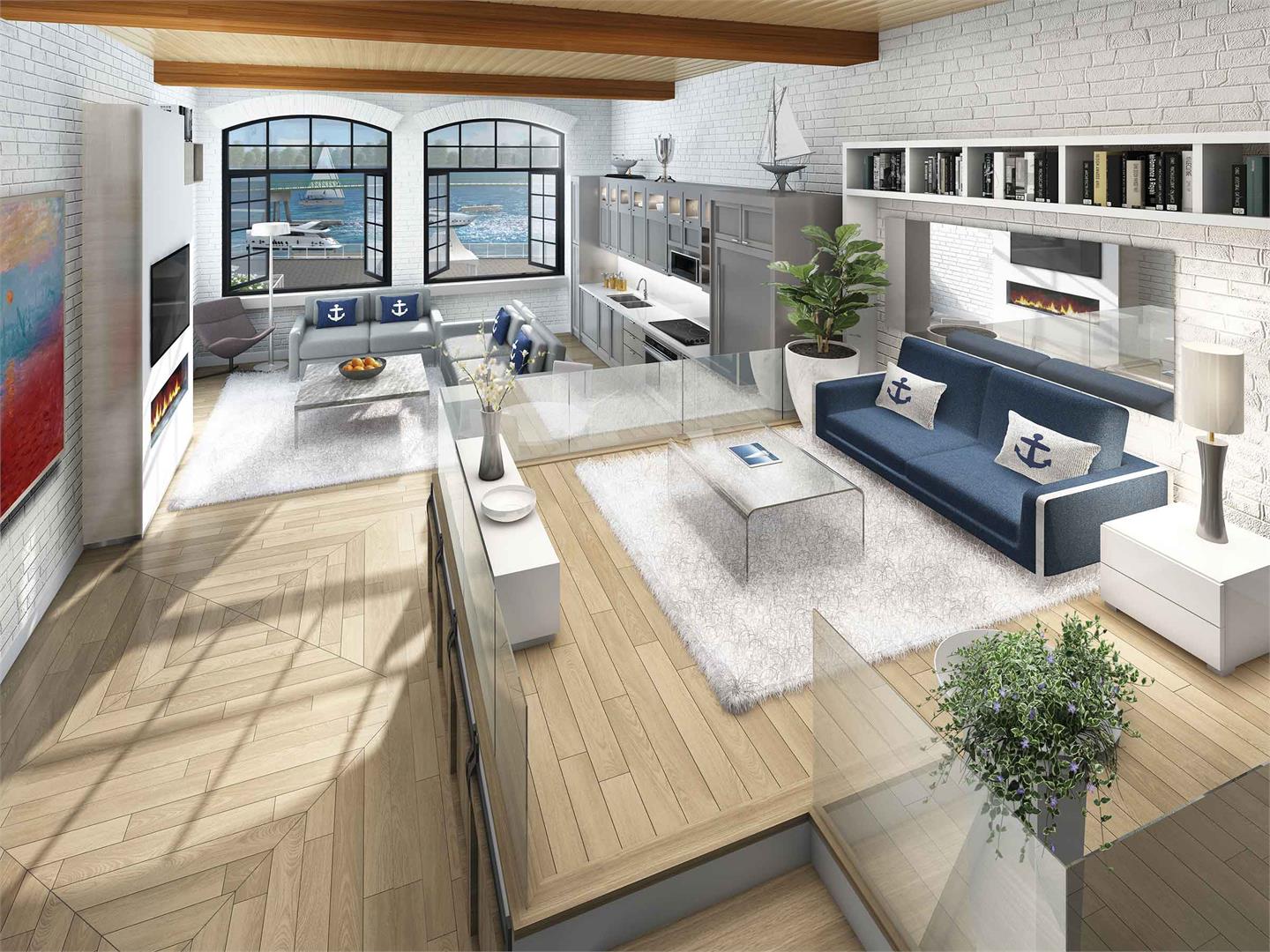 The Harbour Club rendering