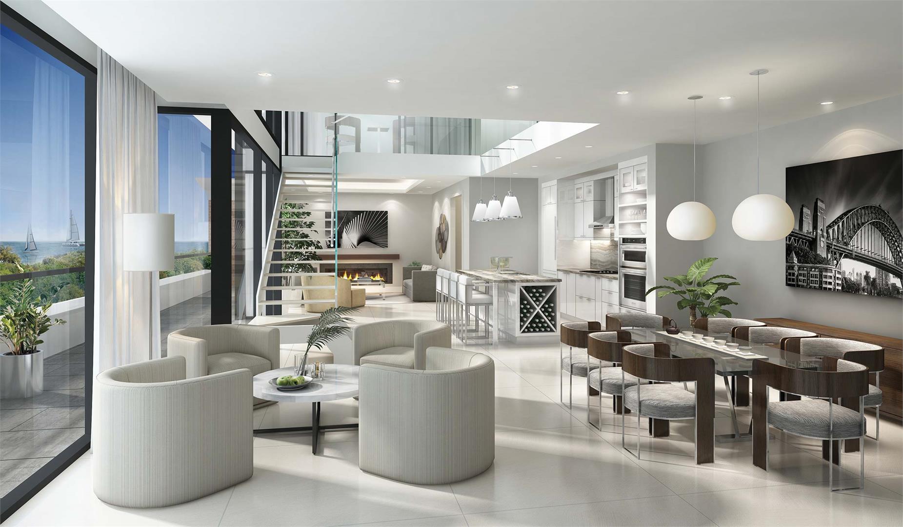 The Harbour Club rendering
