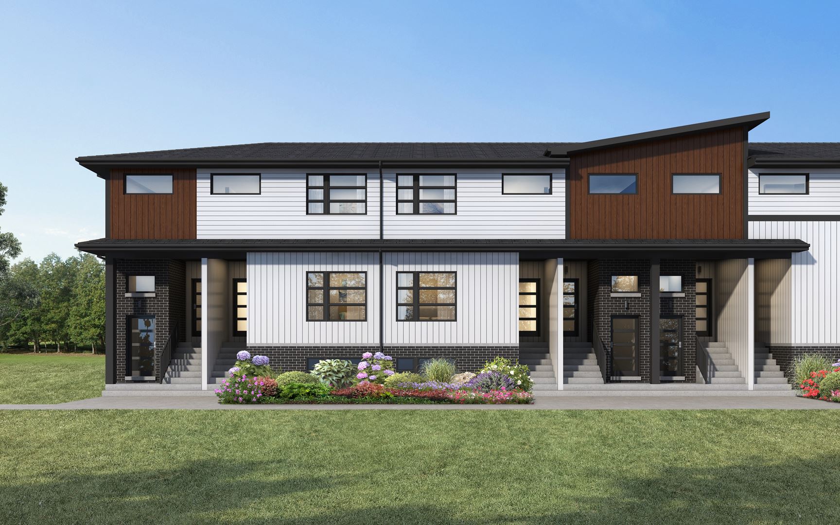 The Clifton Modern Towns rendering