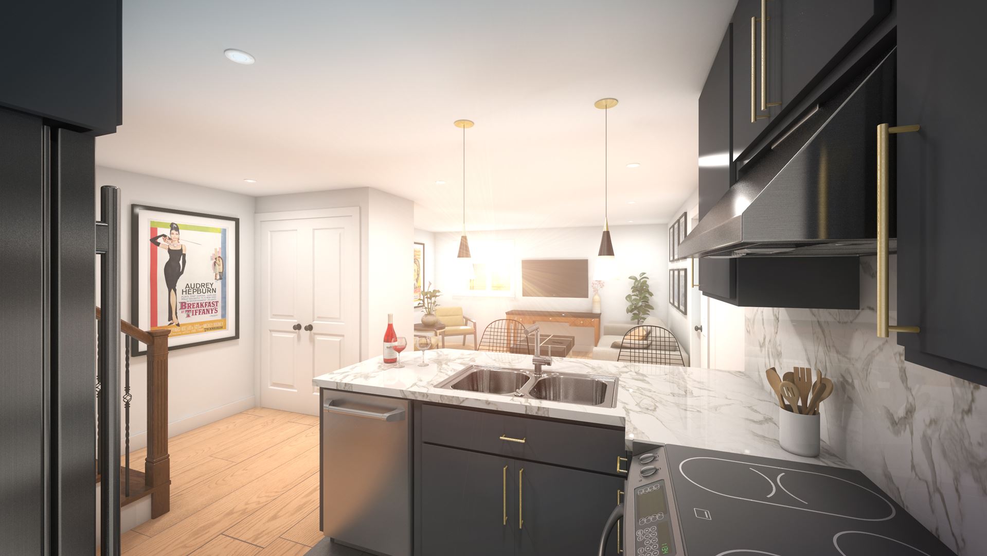 The Clifton Modern Towns rendering