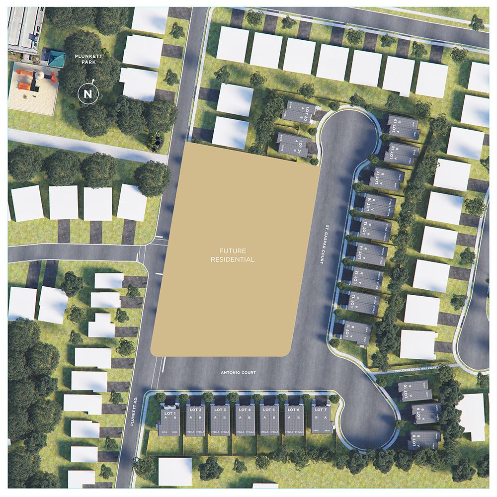 The Homes of St. Gaspar rendering