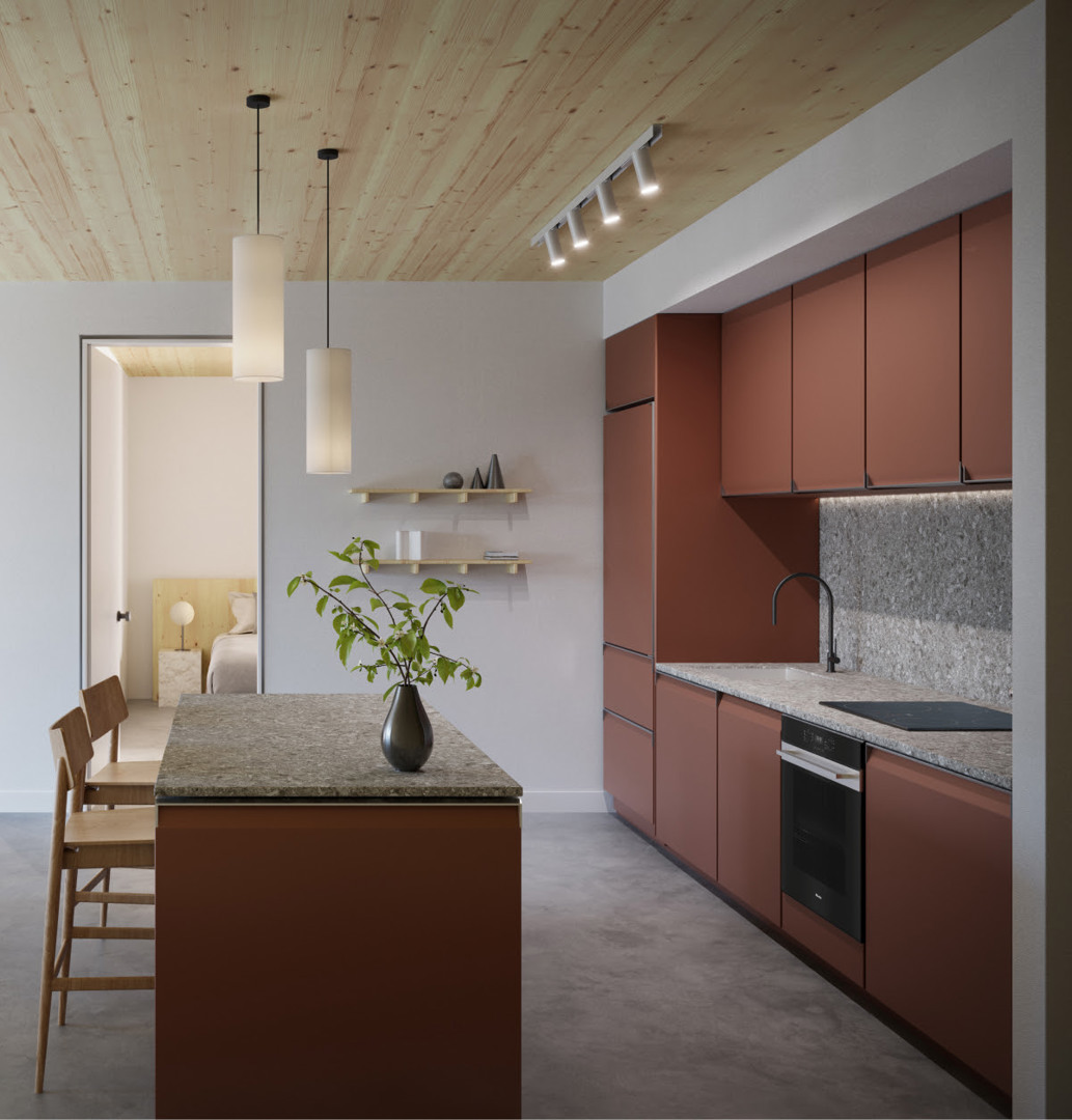 Grain Lofts rendering