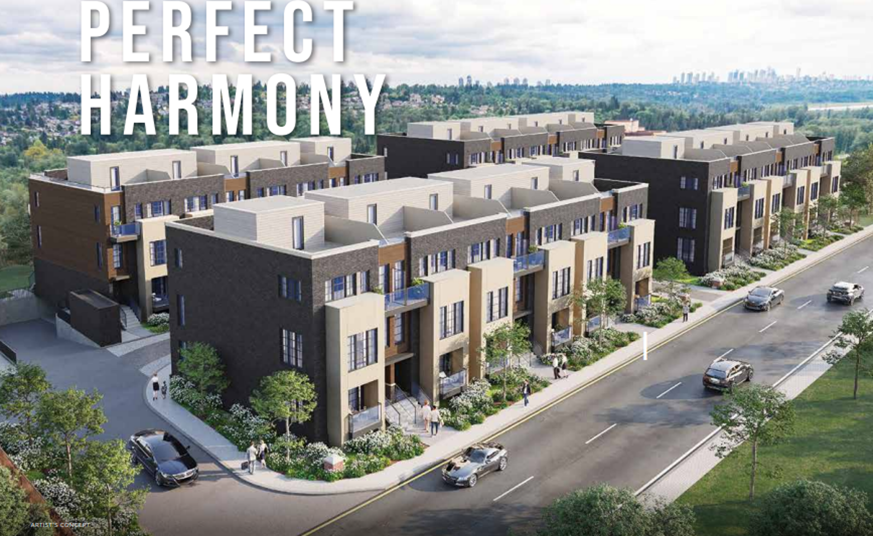 Rosewood Urban Towns rendering