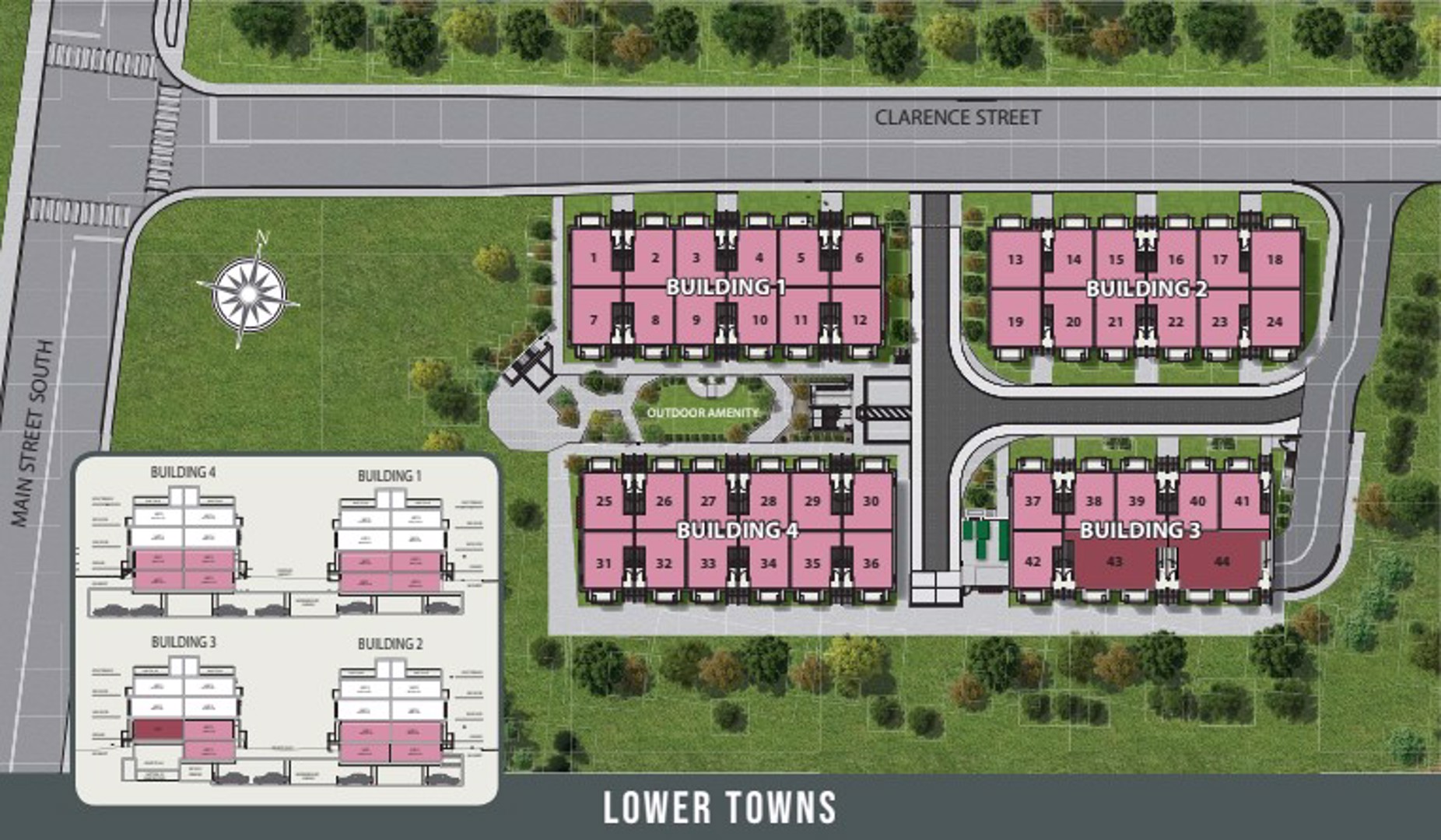 Rosewood Urban Towns rendering