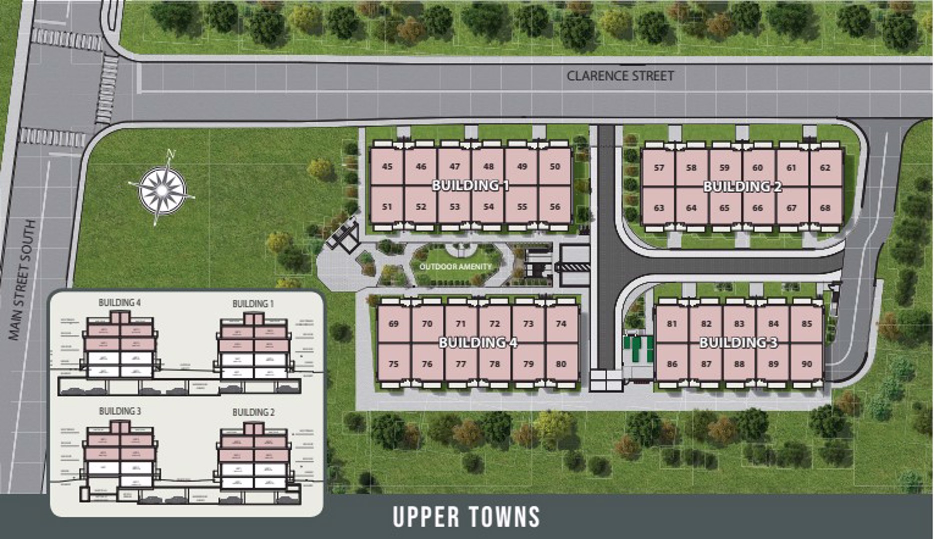 Rosewood Urban Towns rendering