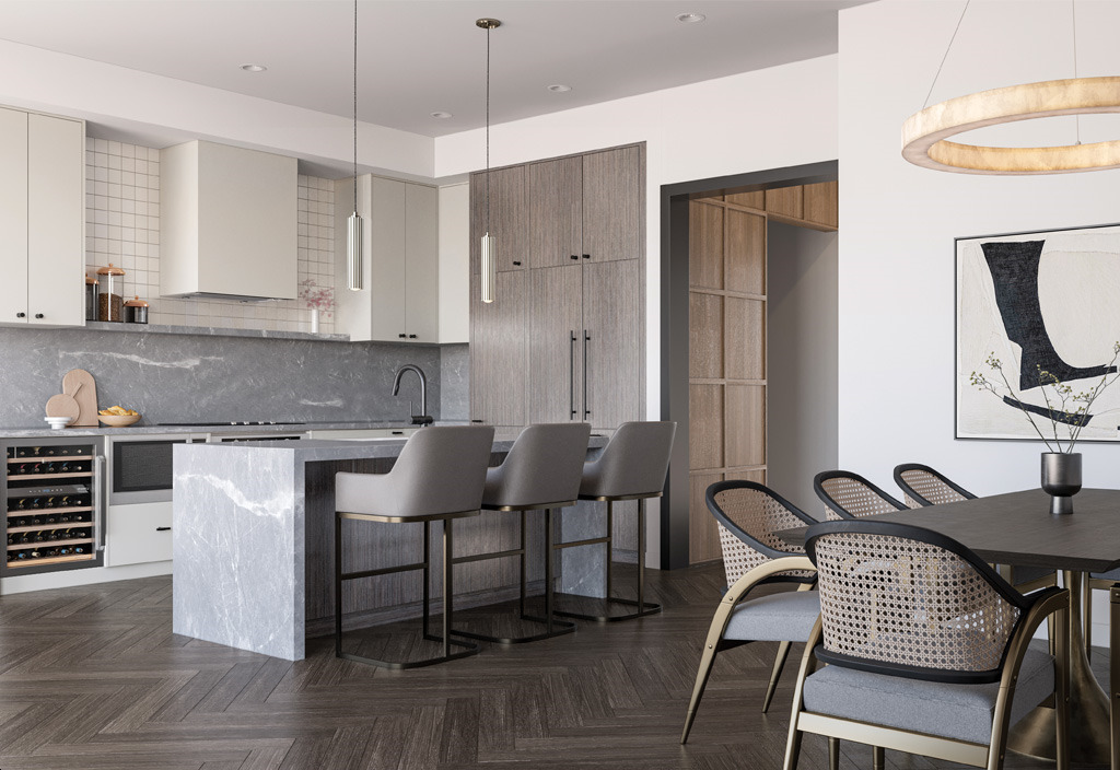 North on Bayview rendering