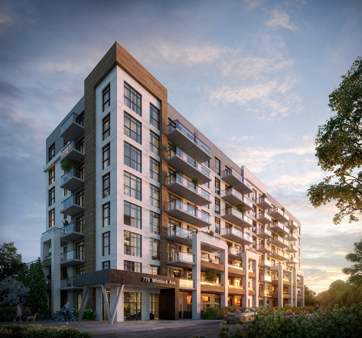 Mile and Creek Condos rendering